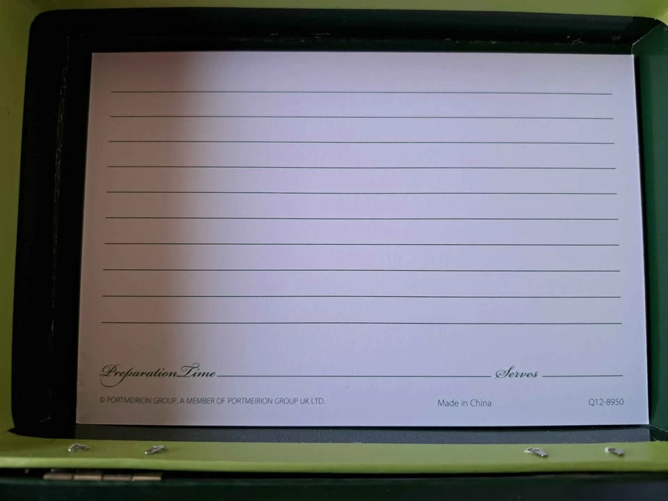 Botanical Recipe Card Box - photo 4