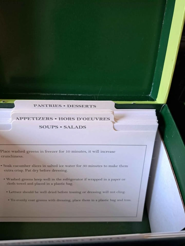 Botanical Recipe Card Box - photo 5