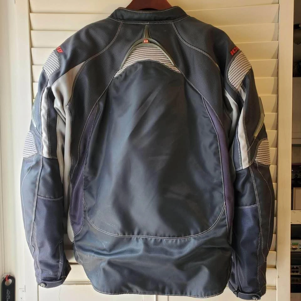 Icon Contra Textile XL Motorcycle Jacket Great Condition - photo 2