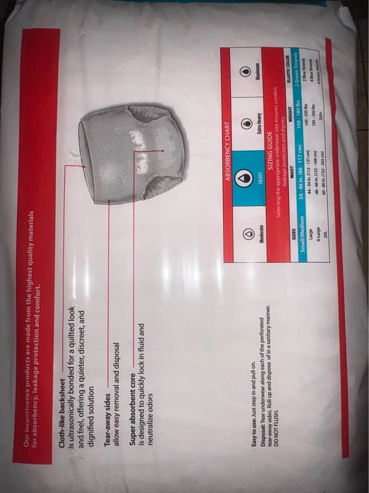 Cardinal Health Disposable Underwear - photo 2