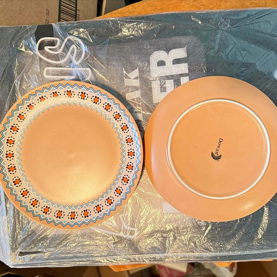 Dowan Bohemian Pattern Dinner Plates - Set of 6