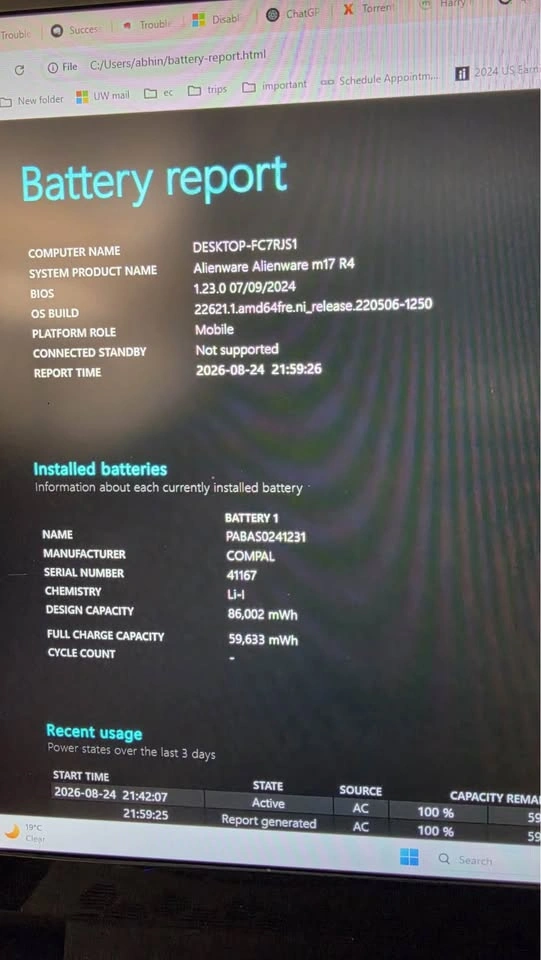 Alienware R4 Laptop - photo 3