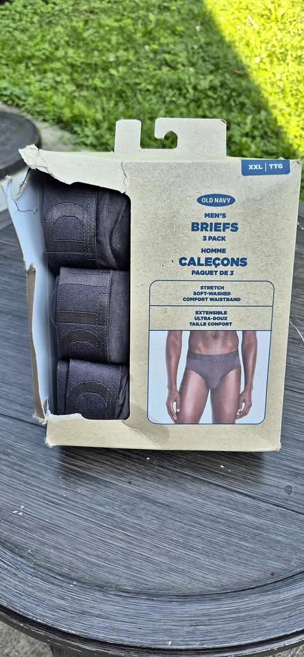 Old Navy Men's Briefs 3 Pack XXL