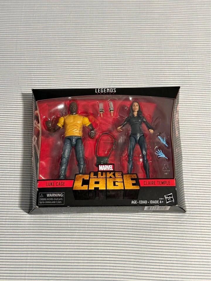 Marvel Legends Luke Cage and Claire Temple Exclusive Two Pack Se