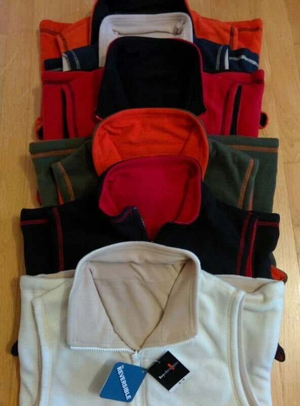 New with Tags bydesign Reversible Fleece Vests - photo 2