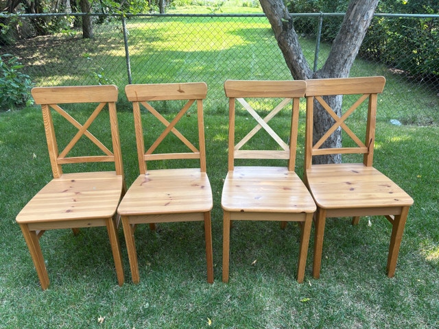 IKEA Ingolf Chairs set of 4