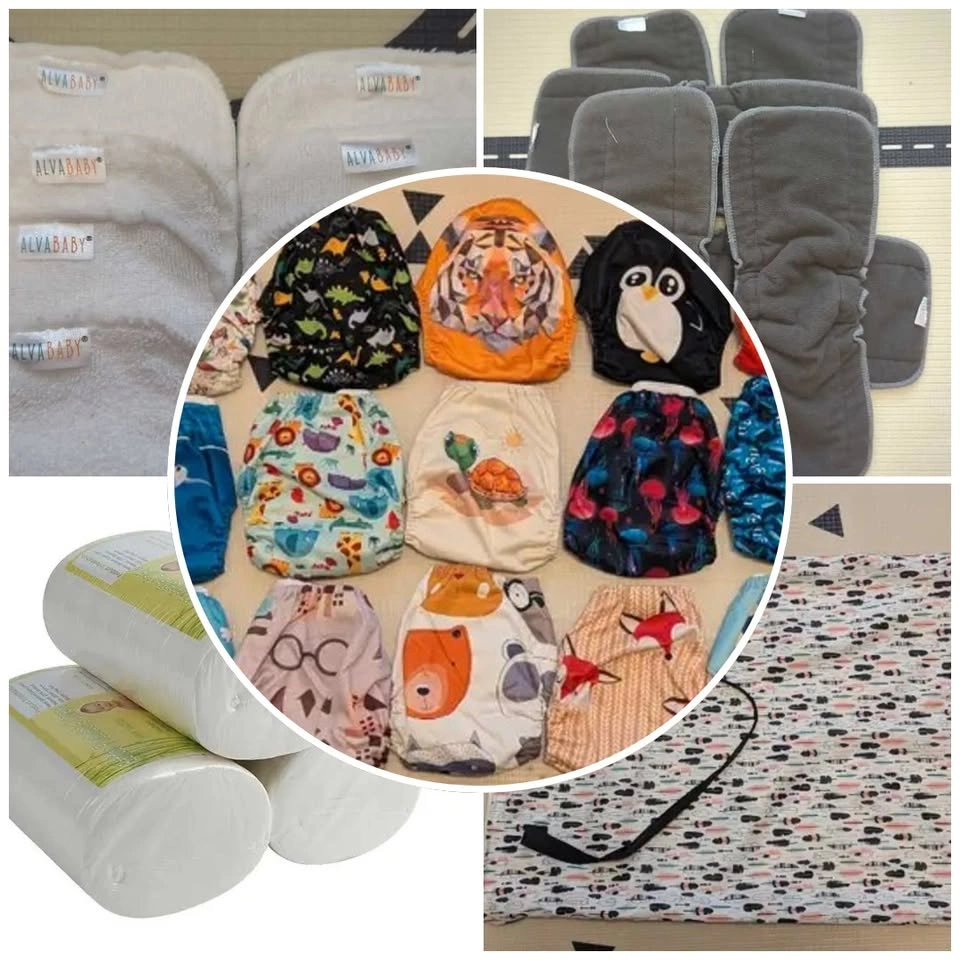 ALVABABY Cloth Diaper and Insert Bundle
