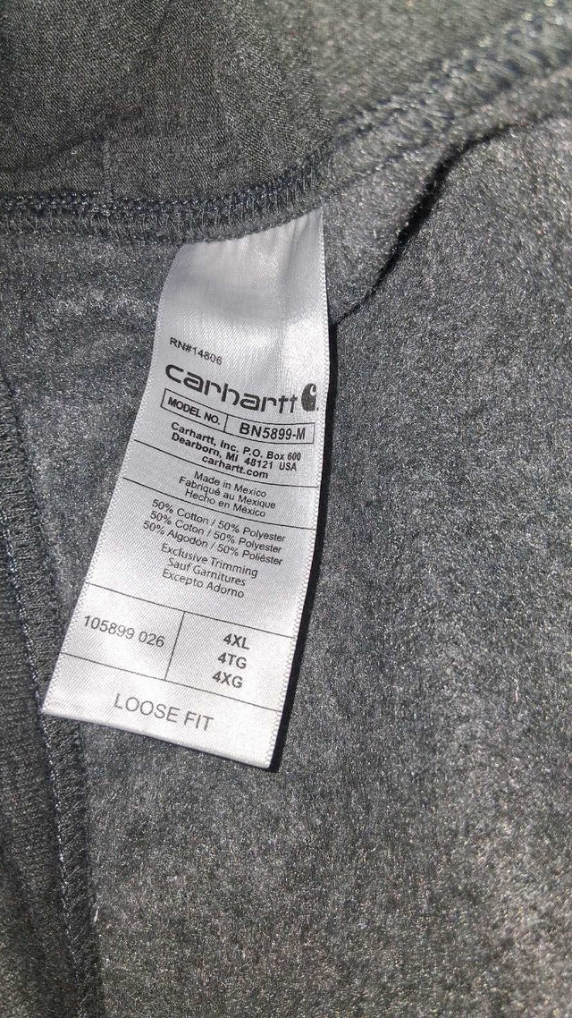 Carhartt Men's 4XL Track Pants (Brand New No Tags) - photo 4