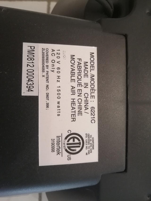 Lasko Ceramic Heater - photo 2