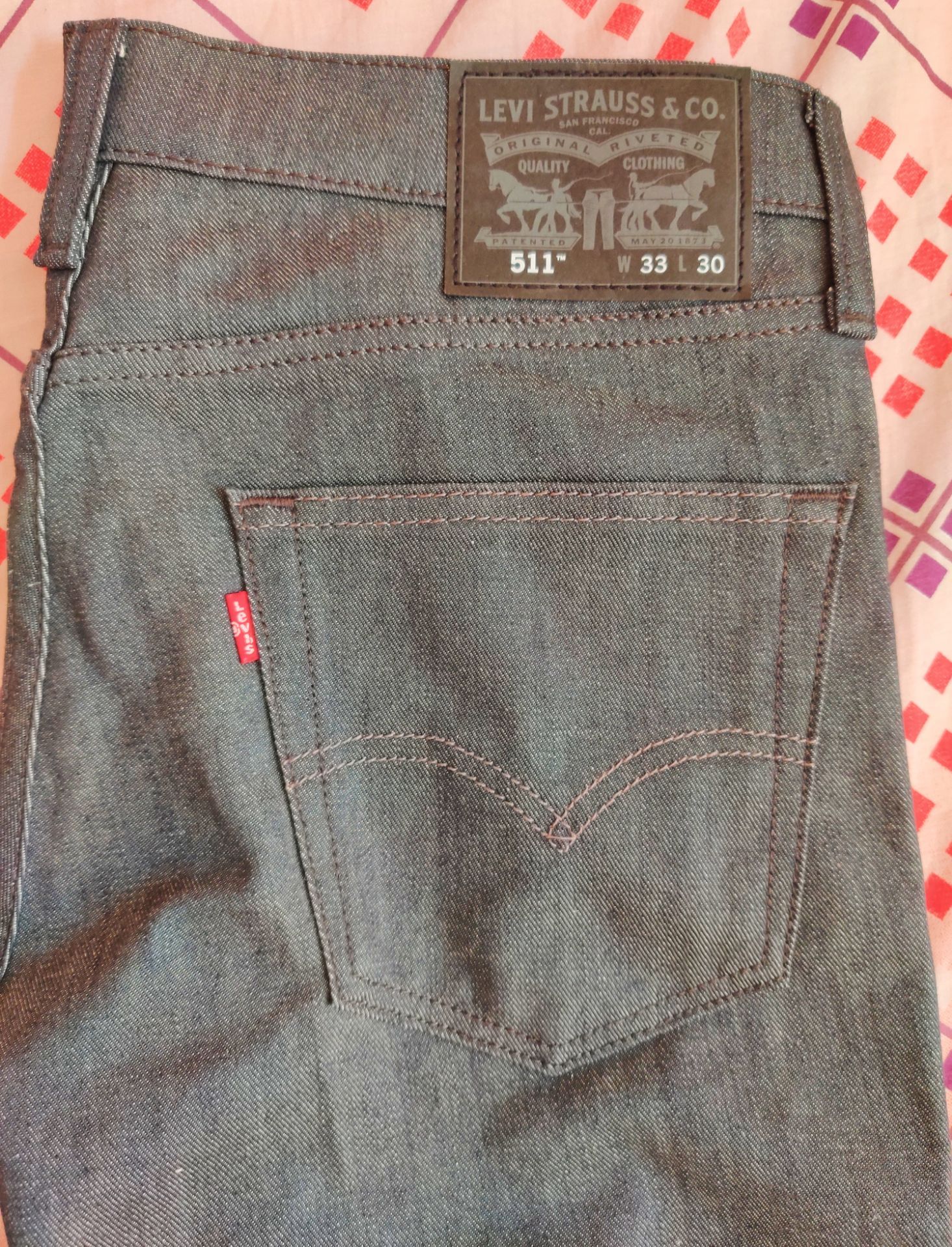 Brand New -Levi's 511 Jeans W33 L30