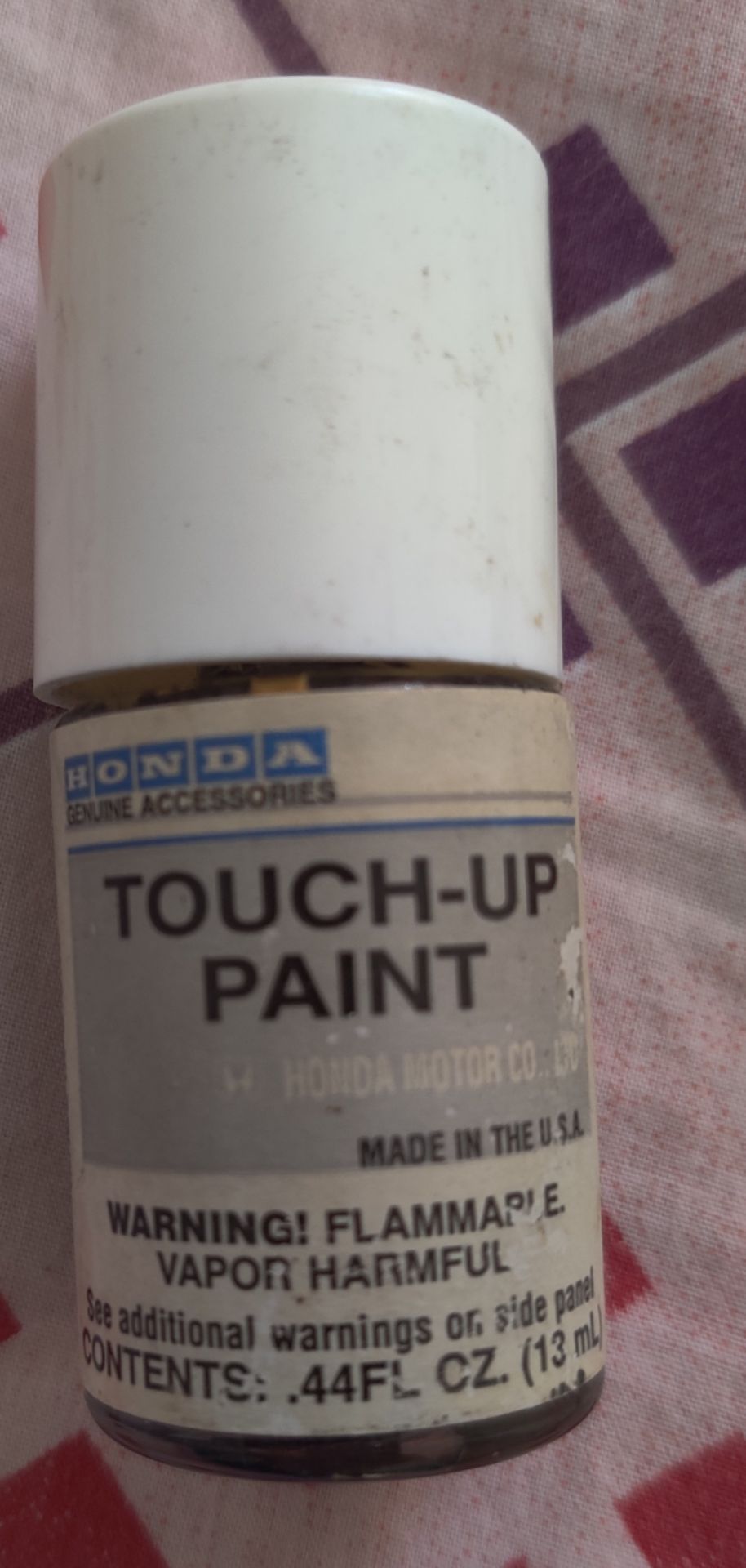 Unopened CAR TOUCH UP Deep Velvet Blue Pearl Paint Can B-89P - photo 2