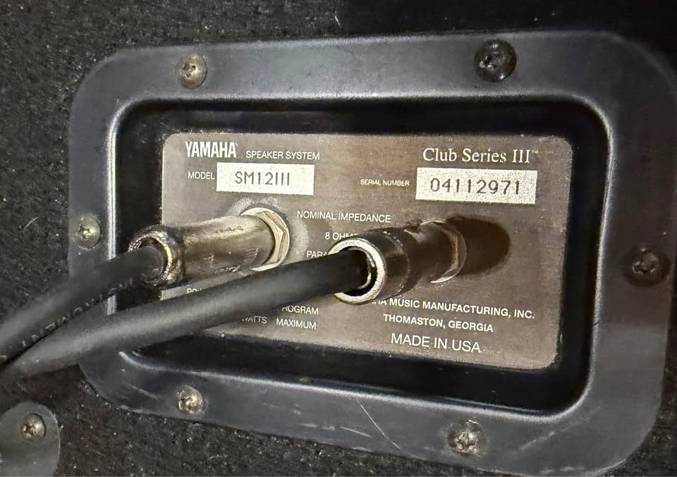 Yamaha SM12111 Wedge Monitor Speaker - photo 2