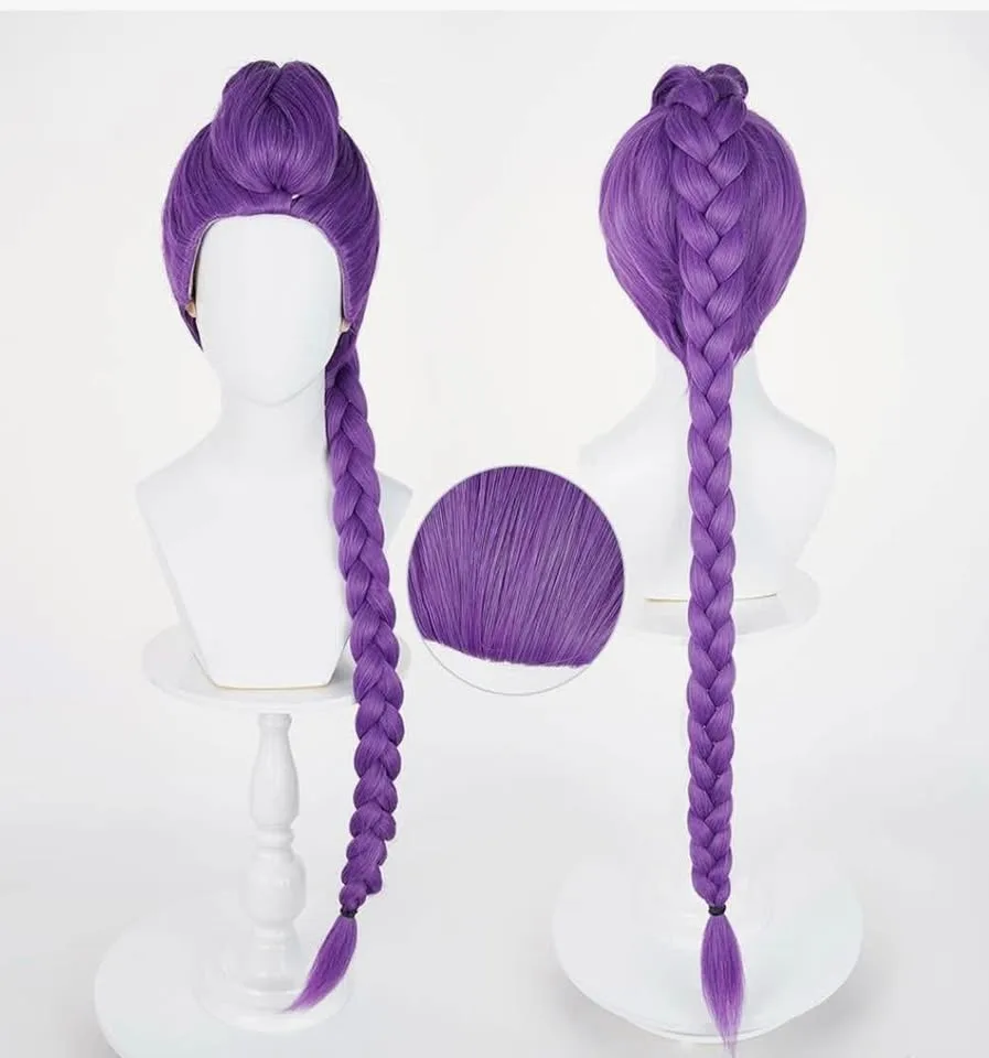 Rumi purple wig K-pop image indicator(2)