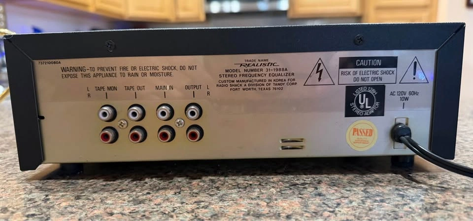 Vintage Realistic 5 Band Equalizer - photo 2