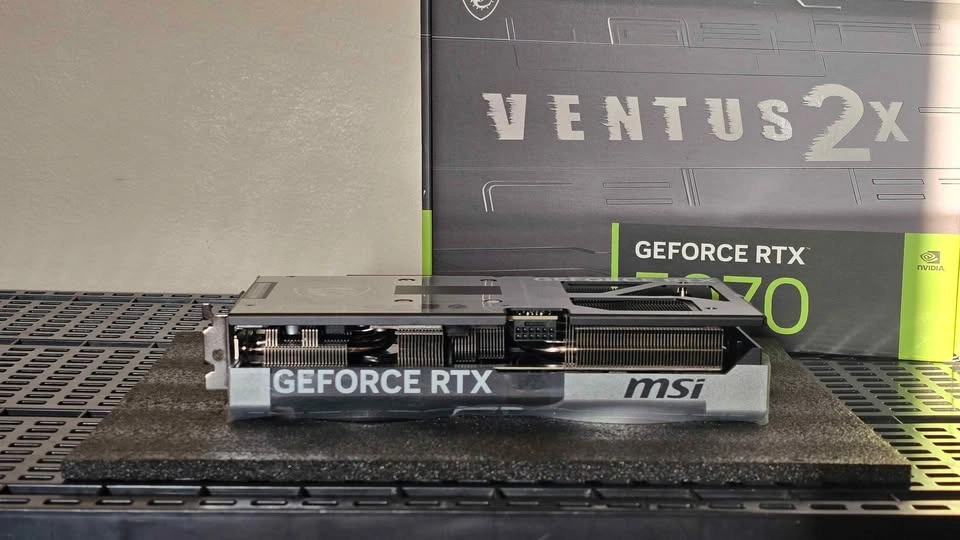 MSI GeForce RTX 4070 Ventus 2X OC Edition Graphics Card - photo 2