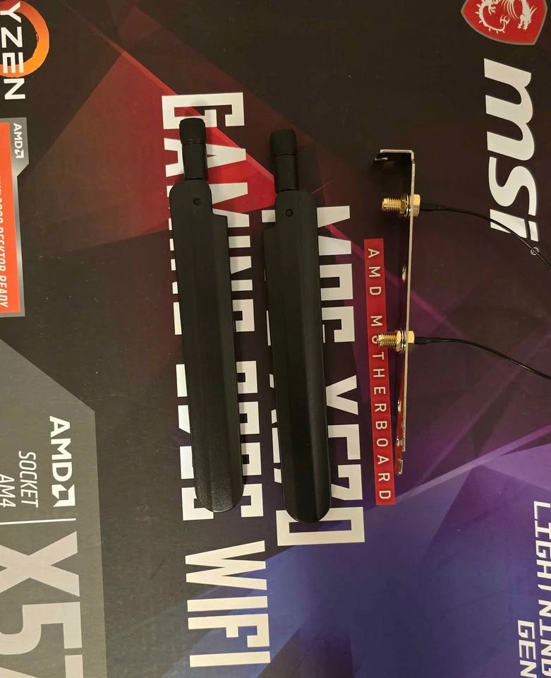 MSI MPG X570 GAMING EDGE WIFI Motherboard + WIFI 6 ADD-ON - photo 3