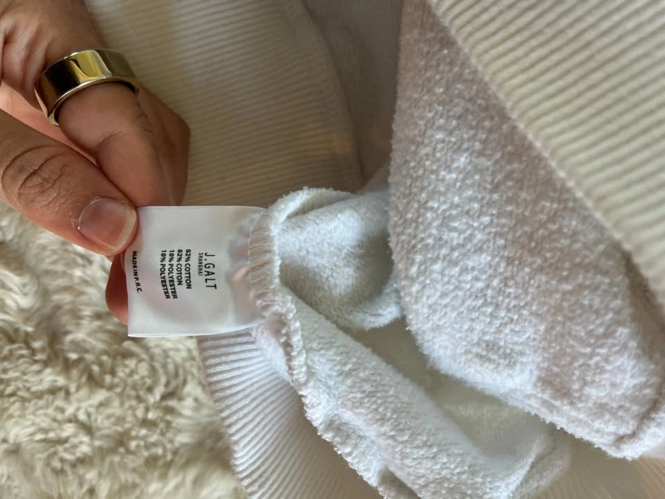 Brandy Melville Christy Flame Hoodie White Red - photo 5