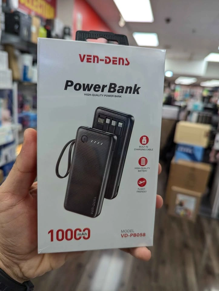 Vendens Fast Powerbank (10000mAh, 20000mAh, Cables Inbuilt) - photo 3