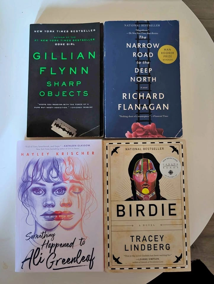 BOOK SALE: Sharp Objects, The Narrow Road to the Deep North