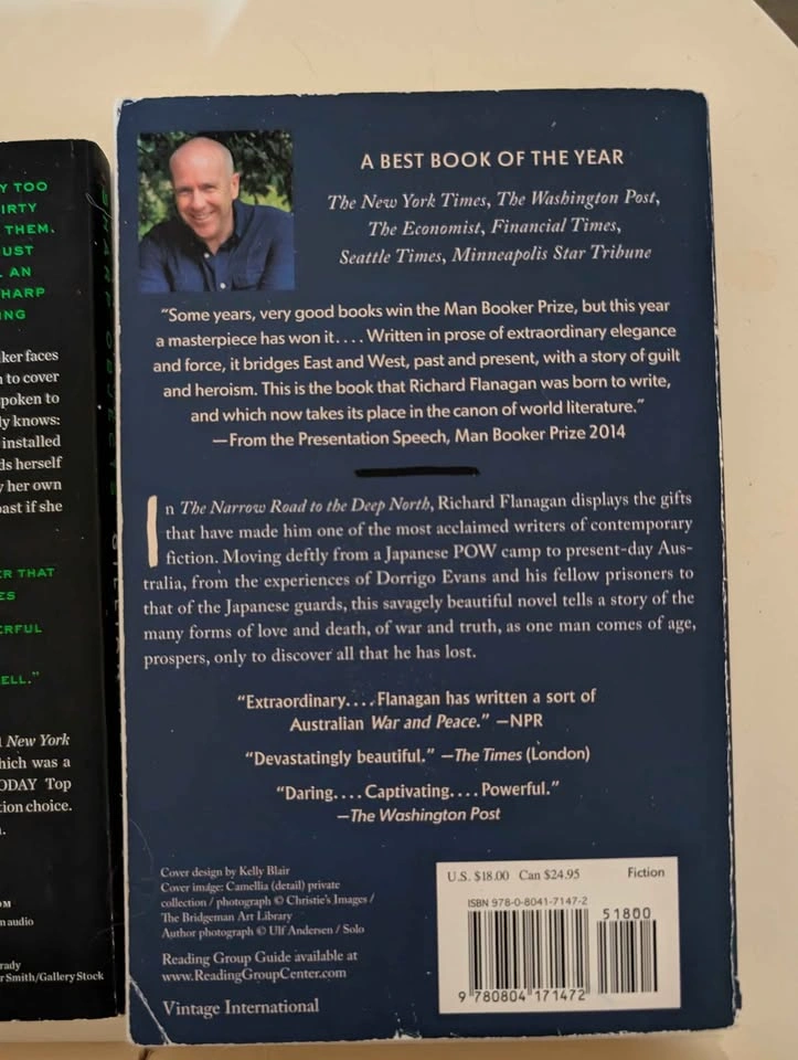 BOOK SALE: Sharp Objects, The Narrow Road to the Deep North - photo 3
