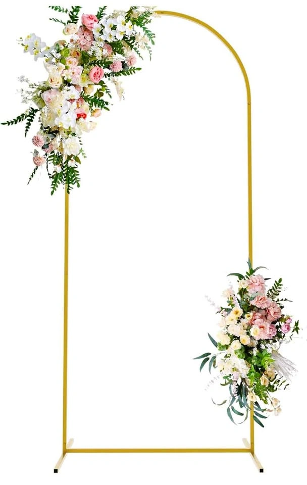 Gold Metal Party Arch Rental. Perfect Photo Backdrop!