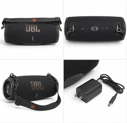 JBL Xtreme 3 Portable Bluetooth Speaker Black