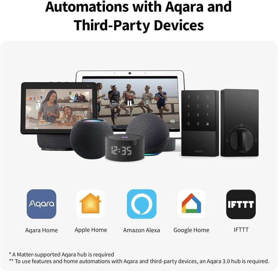 Aqara Smart Lock U50 – Complete Set – Tested & Working - photo 3