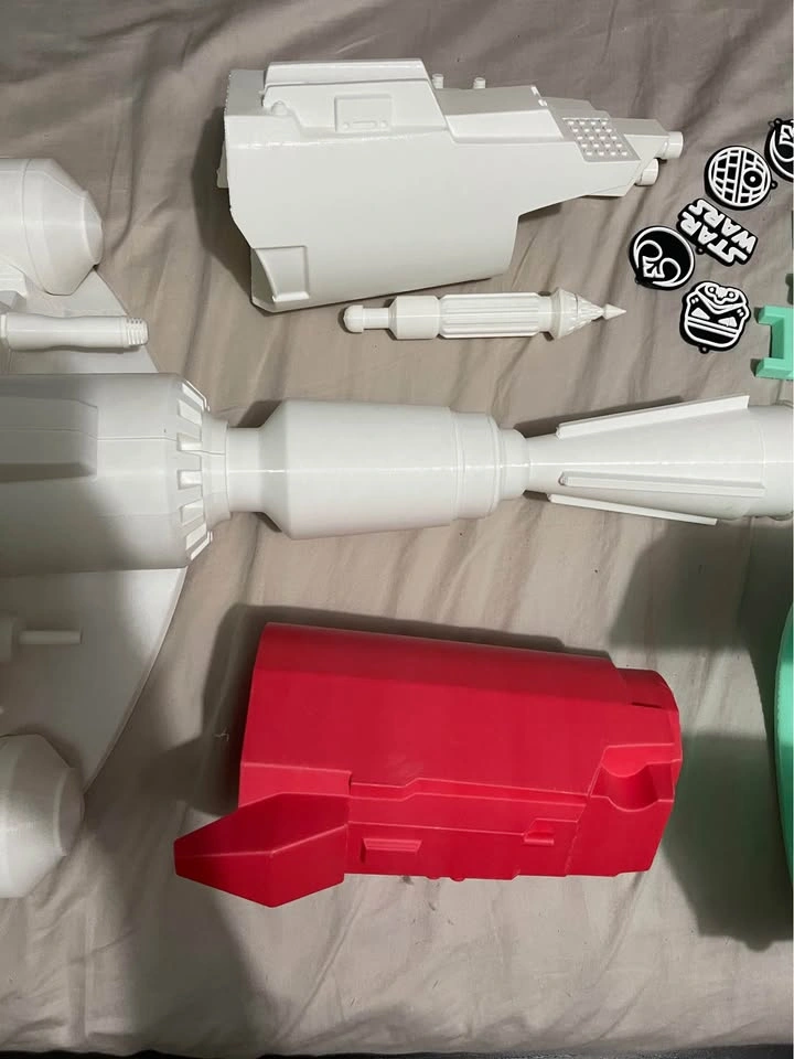 1:1 scale 3d printed boba fett jet pack plus armor - photo 3