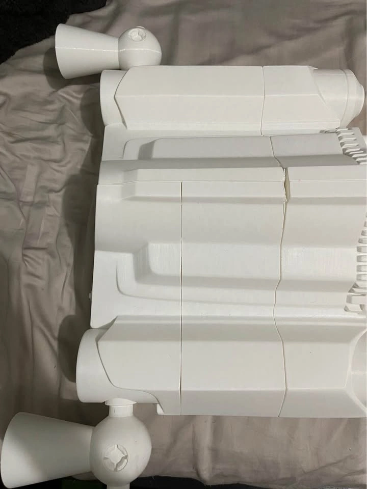 1:1 scale 3d printed boba fett jet pack plus armor - photo 4
