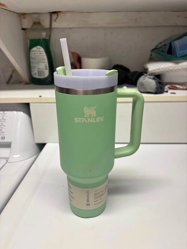 Stanley Quencher H2.0 FlowState 40 oz Tumbler MINT GREEN