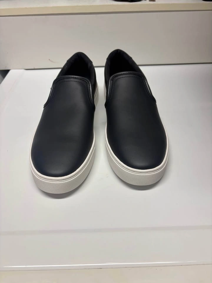 HUGO BOSS Men’s Black Slip-On Sneakers – Size 13 US – BRAND NEW - photo 3