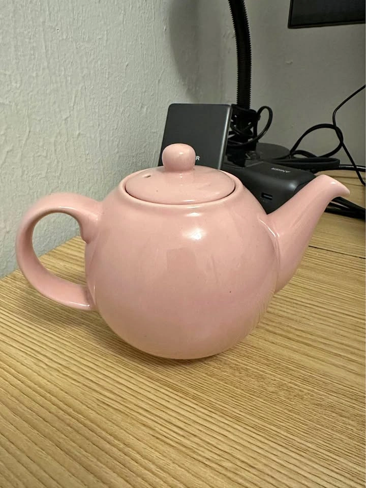 Pink London Pottery Globe Small Teapot