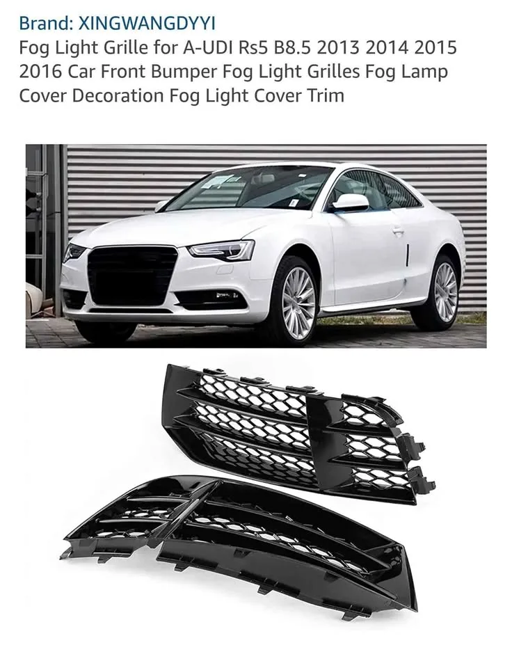 Fog Light Grille for AUDI Rs5 B8.5 2013-2016 thumbnail