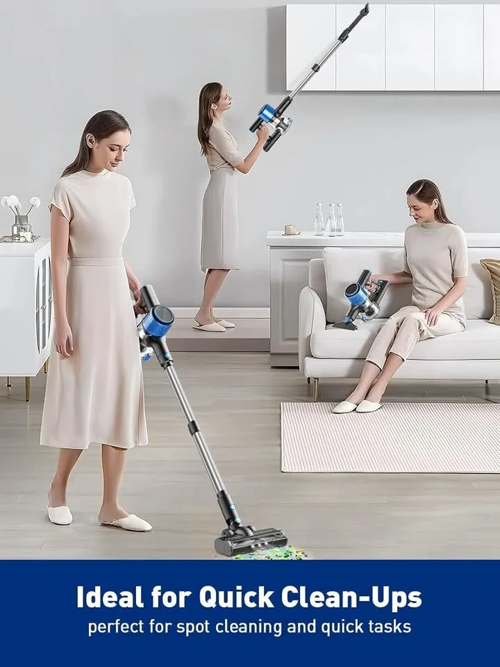 BRAND NEW - Cordless Vacuum Cleaner, 8 in 1 Powerful Suction image indicator(3)