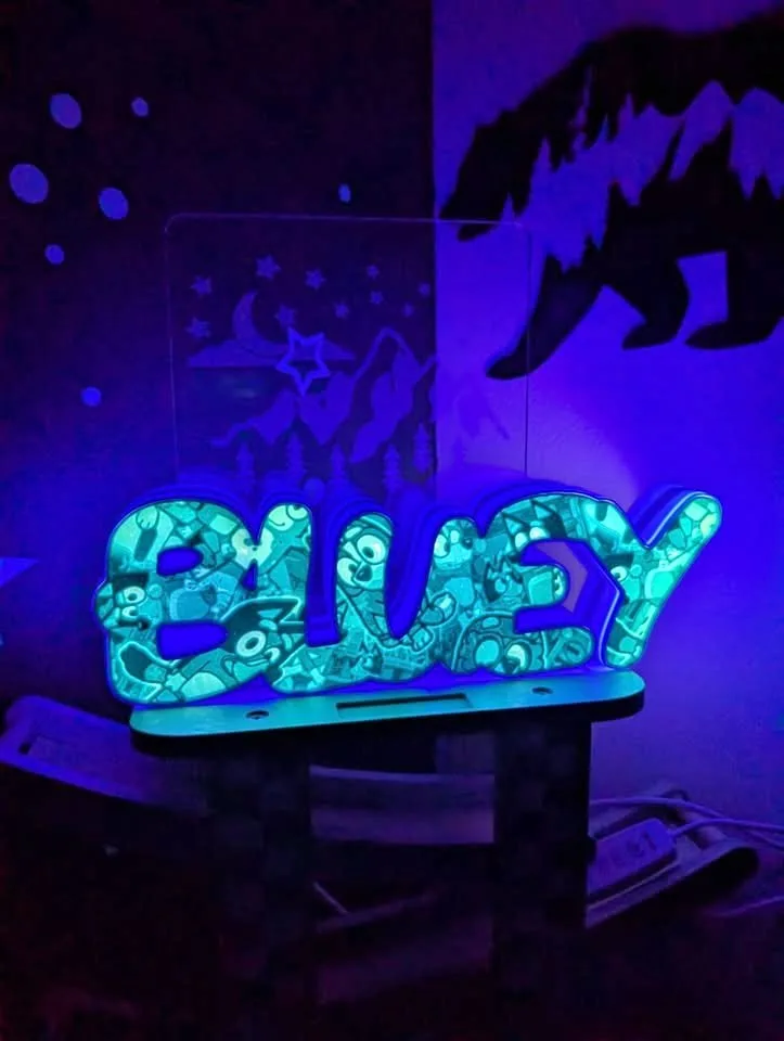 BLUEY LED Lightbox | USB POWERED thumbnail