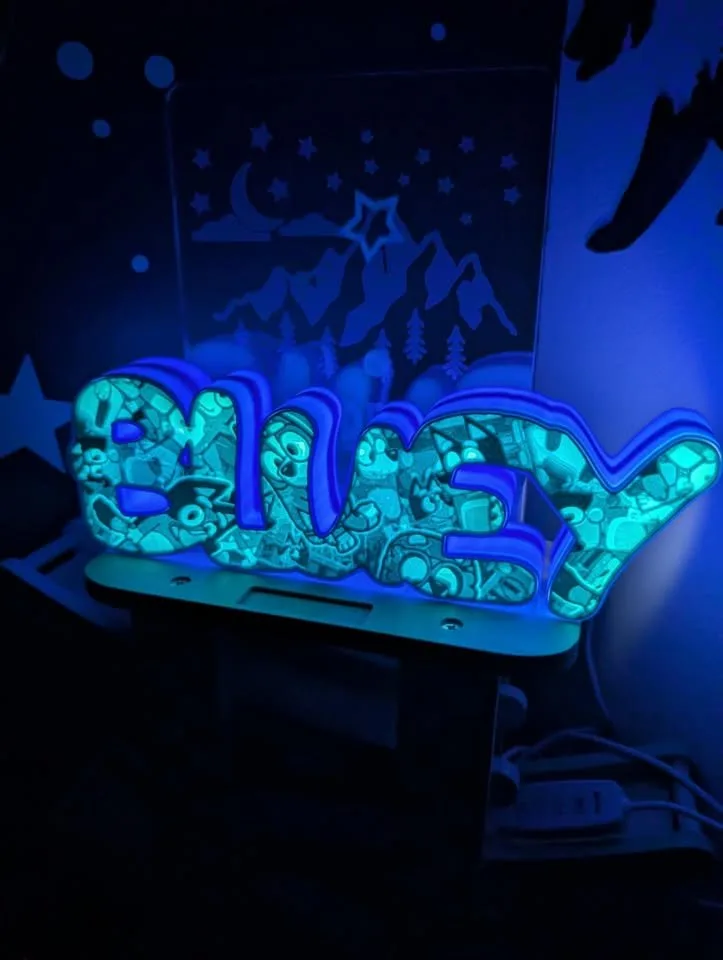 BLUEY LED Lightbox | USB POWERED image indicator(2)