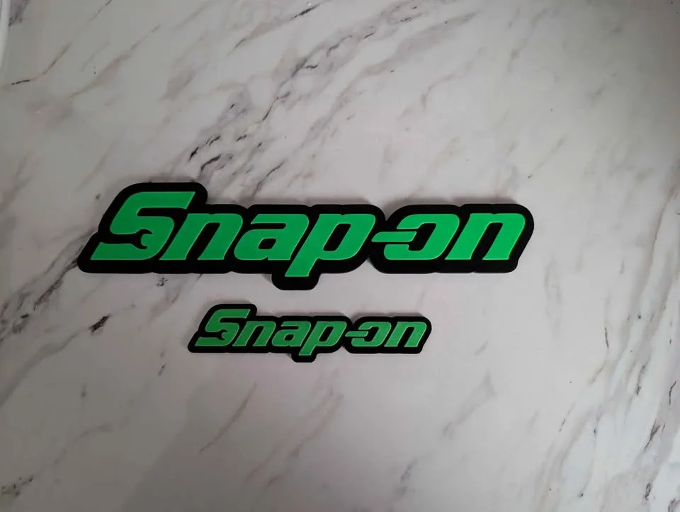 Snap-on Toolbox Wall Logos | 3D Printed image indicator(2)