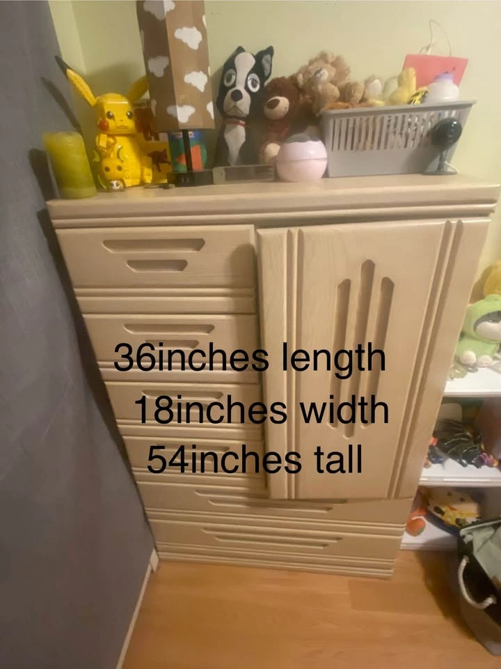 Matching 3-Piece Bedroom Dresser Set with Mirror – $250 OBO - photo 4