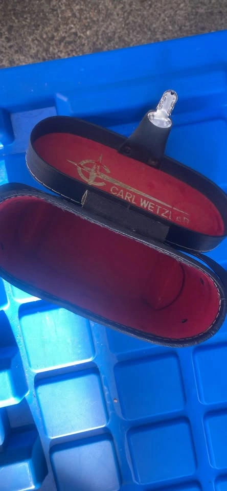 Vintage Carl Wetzzlar Supreme 7×35 Binoculars with Original Case - photo 3