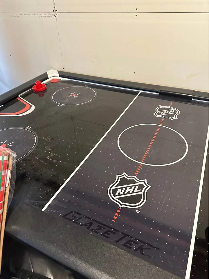 NHL Air Hockey Table with Electronic Scoreboard - photo 2