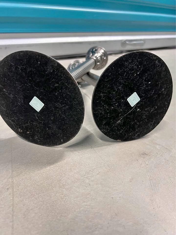 Pair of PartyLite Corinthian Column Taper Candlestick Holders
