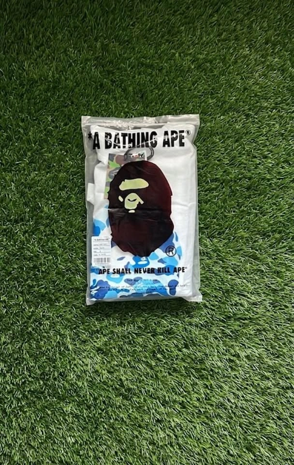 Bape Blue Camo T-Shirt (White) - photo 4