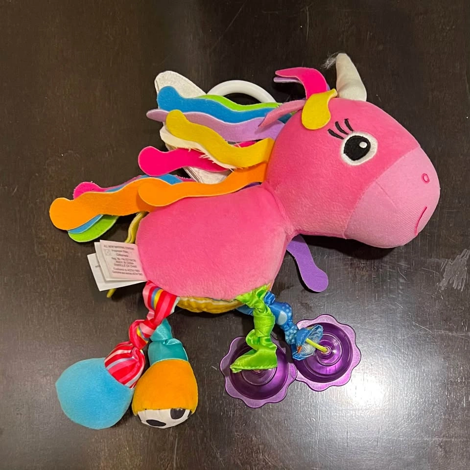 Lamaze Plush Baby Toy Sensory Crinkle Unicorn - photo 2