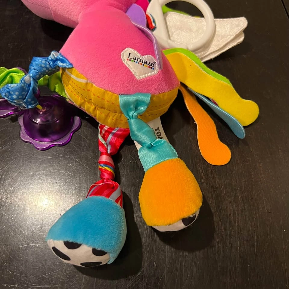Lamaze Plush Baby Toy Sensory Crinkle Unicorn - photo 5