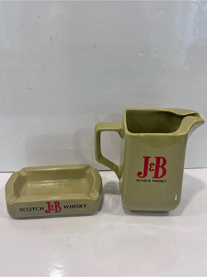 Vintage J&B Scotch Whisky Wade England Ceramic Set