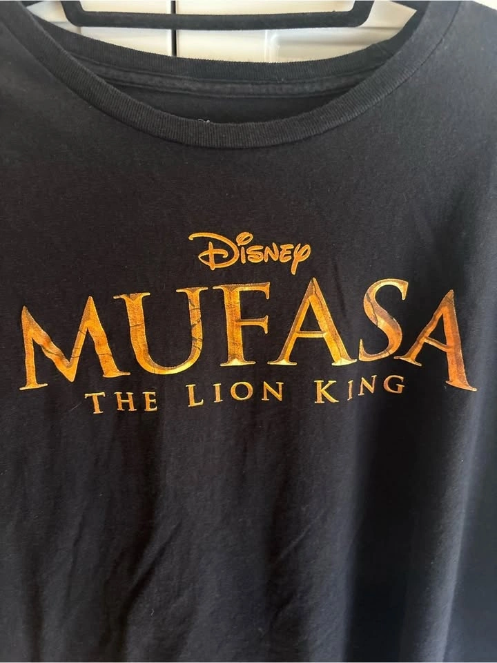 Disney Mufasa The Lion King Black Graphic Tee 3xl - photo 2