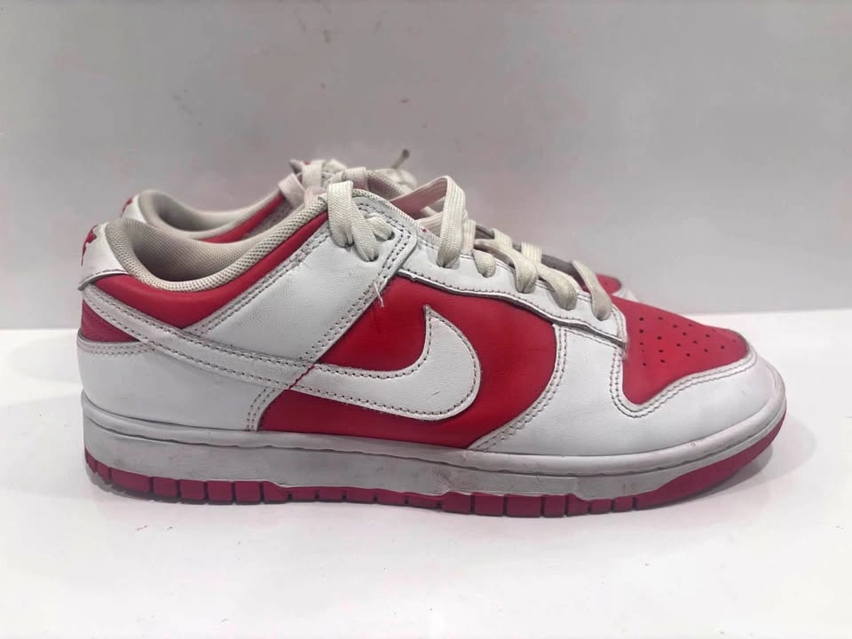 Nike Dunk Low Pink & White Sneakers – Men’s Size 8 / Women’s 9.5