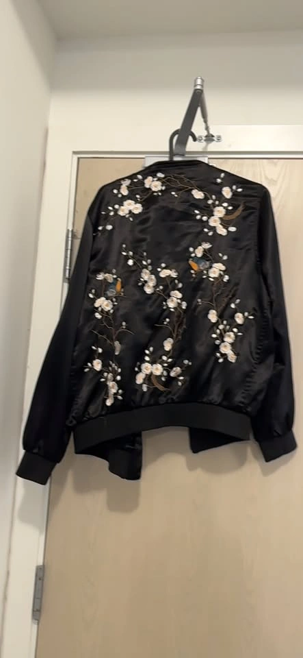 Zara Woman Floral Embroidered Bomber Jacket - photo 3