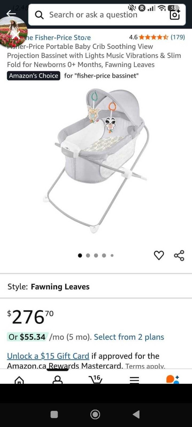 Fisher-Price Baby bassinet - photo 5