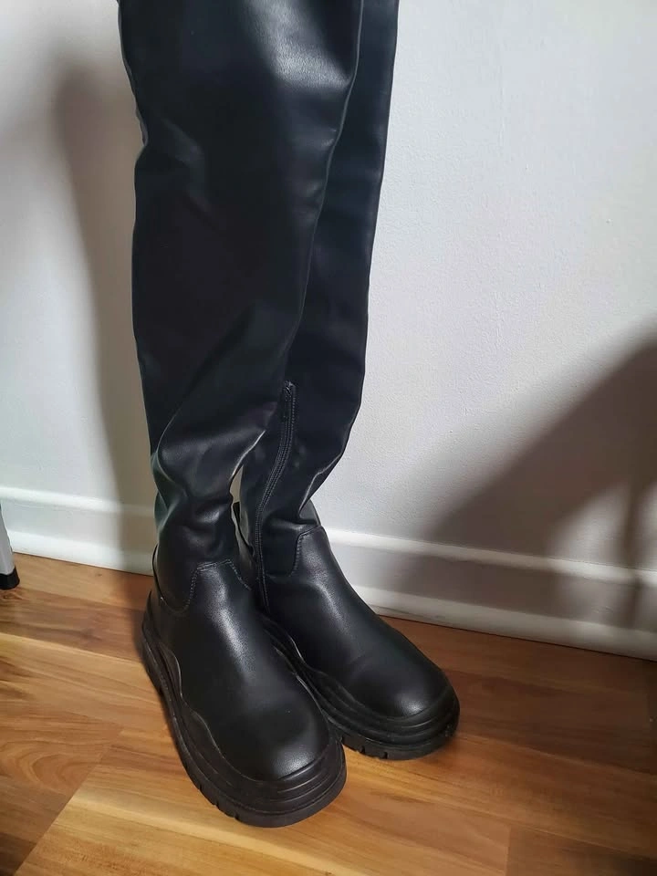 Asos Thigh-High Boots - photo 3